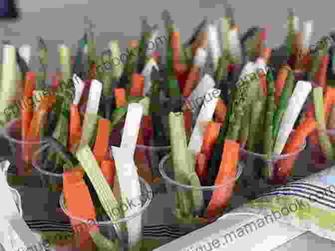 A Colorful Array Of Vegetable Sticks Served With A Dip Bake It: More Than 150 Recipes For Kids From Simple Cookies To Creative Cakes