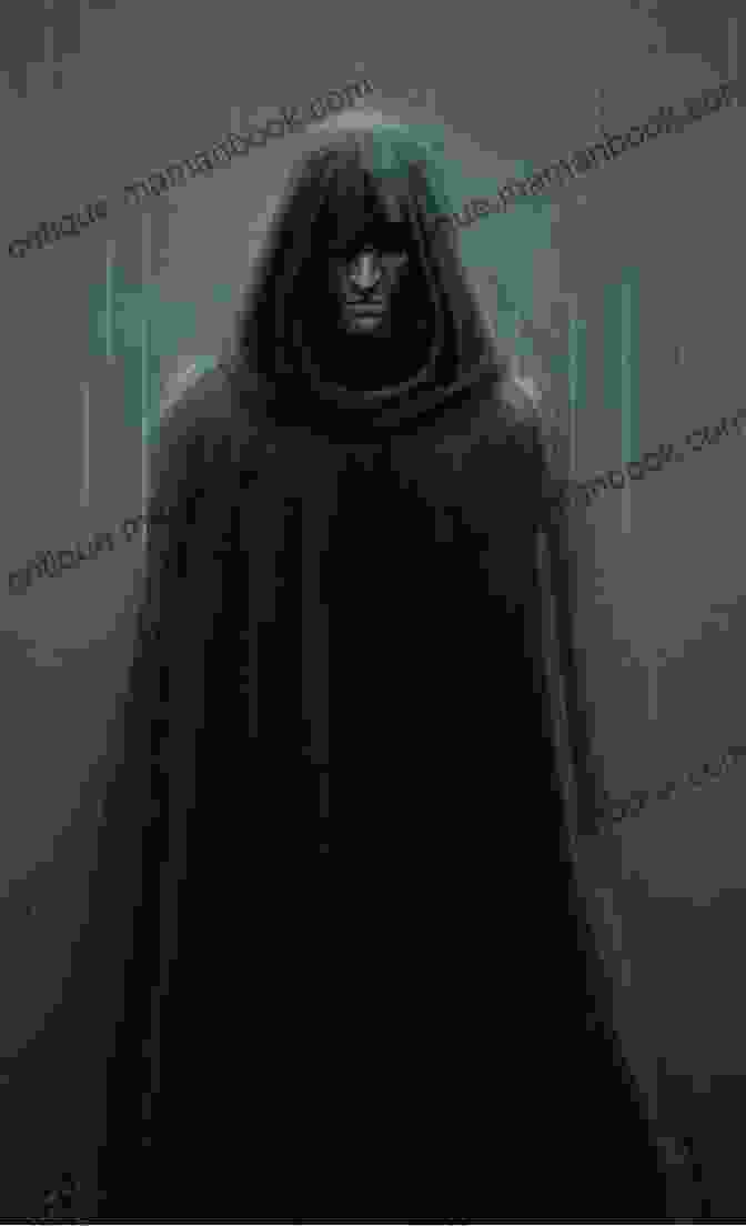 A Shadowy Figure With Glowing Red Eyes, Shrouded In An Ominous Black Cloak, Surrounded By Swirling Darkness. Owlknight (The Owl Mage Trilogy 3)