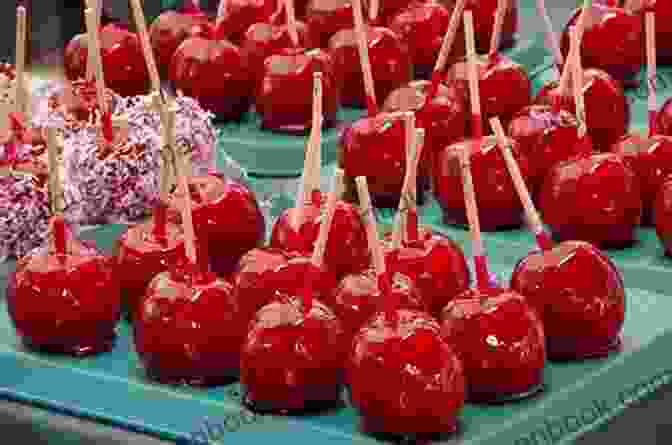 Bright Red Candy Apples With Caramel Coating And Sprinkled With Nuts Bake It: More Than 150 Recipes For Kids From Simple Cookies To Creative Cakes