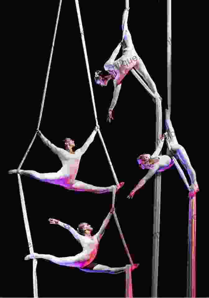 Circus Olympus Lindsay Price Aerialists Performing A Mesmerizing Aerial Hoop Routine Circus Olympus Lindsay Price