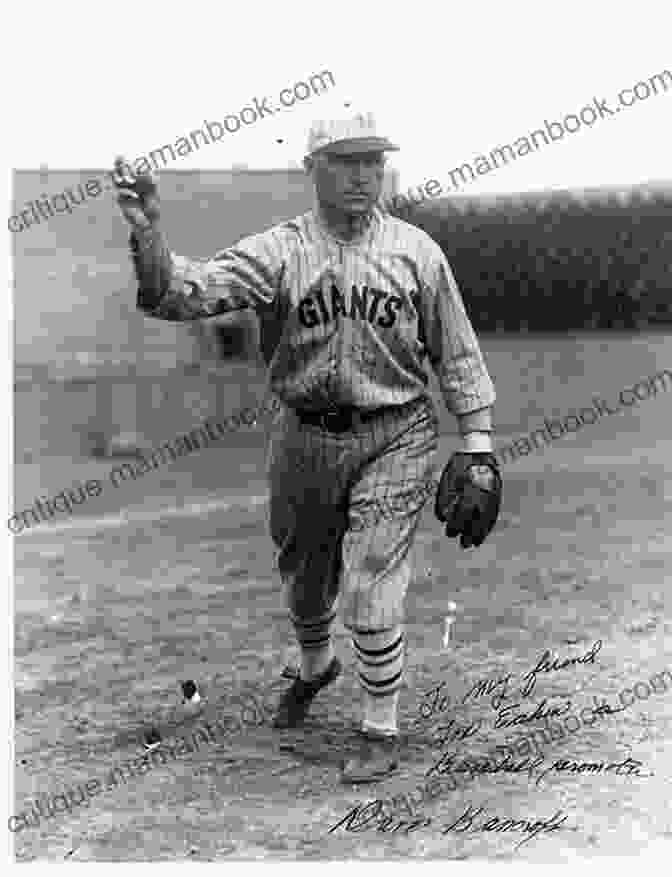 Dave Bancroft, A Legendary Baseball Player Known For His Exceptional Fielding Skills And Colorful Personality, Stands In A Classic Baseball Pose, Wearing A Pinstriped Uniform And Holding A Bat. His Expression Is Focused And Determined, Reflecting His Unwavering Passion For The Game. Beauty At Short: Dave Bancroft The Most Unlikely Hall Of Famer And His Wild Times In Baseball S First Century