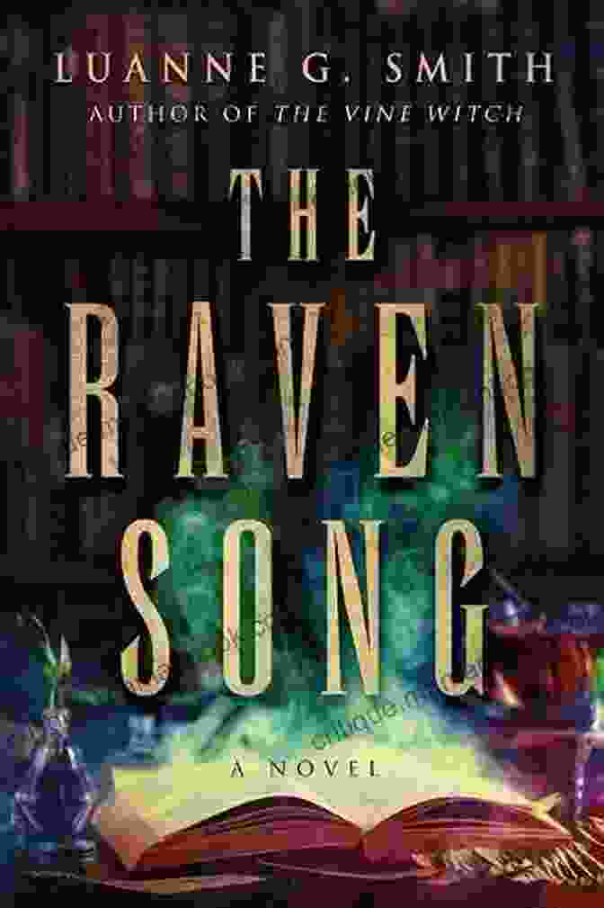 The Raven Song Book Cover, Featuring A Dark And Eerie Image Of A Raven Perched On A Tree Branch In A Misty Forest. The Raven Song: A Hidden Norfolk Thriller (Book 11)