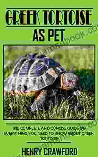 GREEK TORTOISE AS PET: The Complete And Concise Guide On Everything You Need To Know About Greek Tortoise