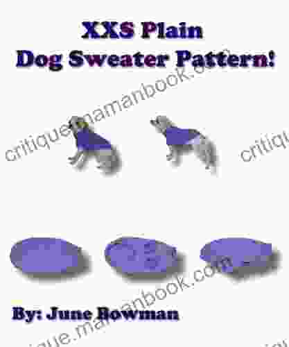 XXS Plain Dog Sweater Pattern